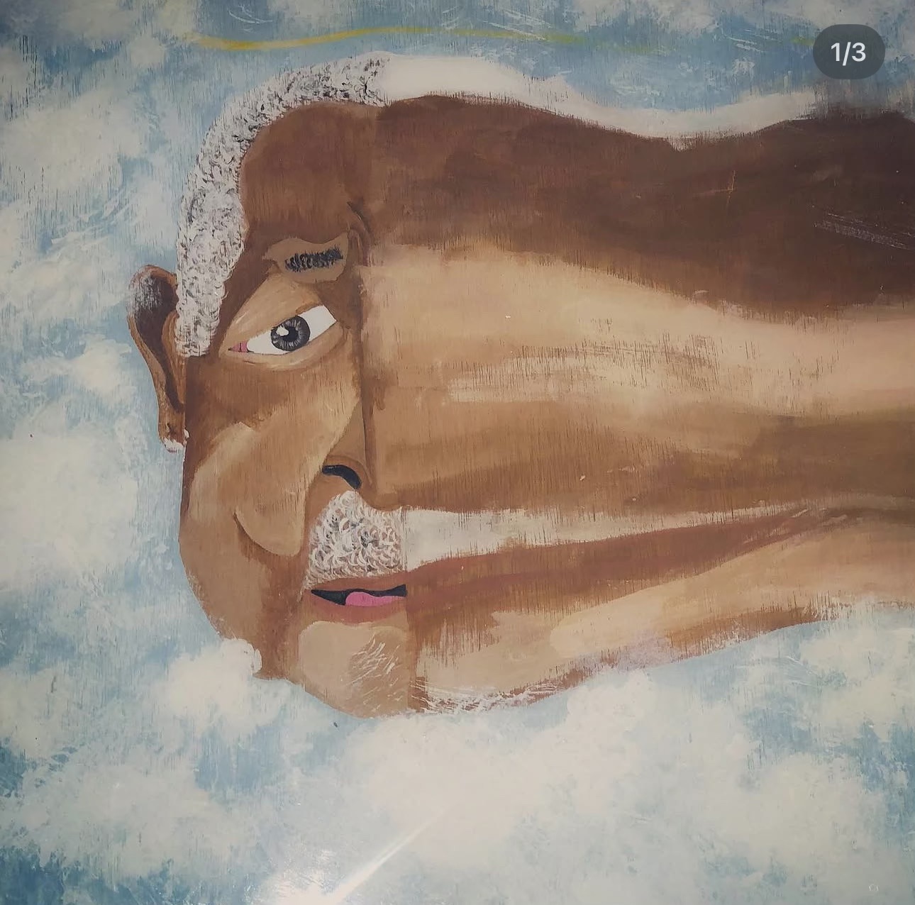 Don't take no wooden nickels — Grandfather painting